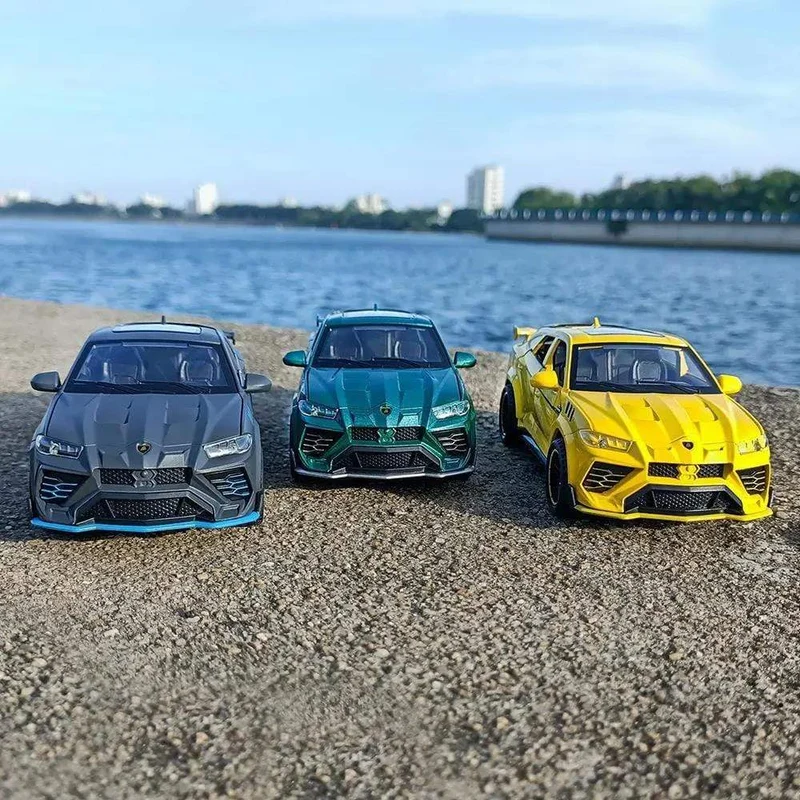 1:32 URUS Bison SUV Coupe Legierung Automodell Sound und Licht Simulation Auto Dekoration Sammlung Kind Spielzeug Geschenk