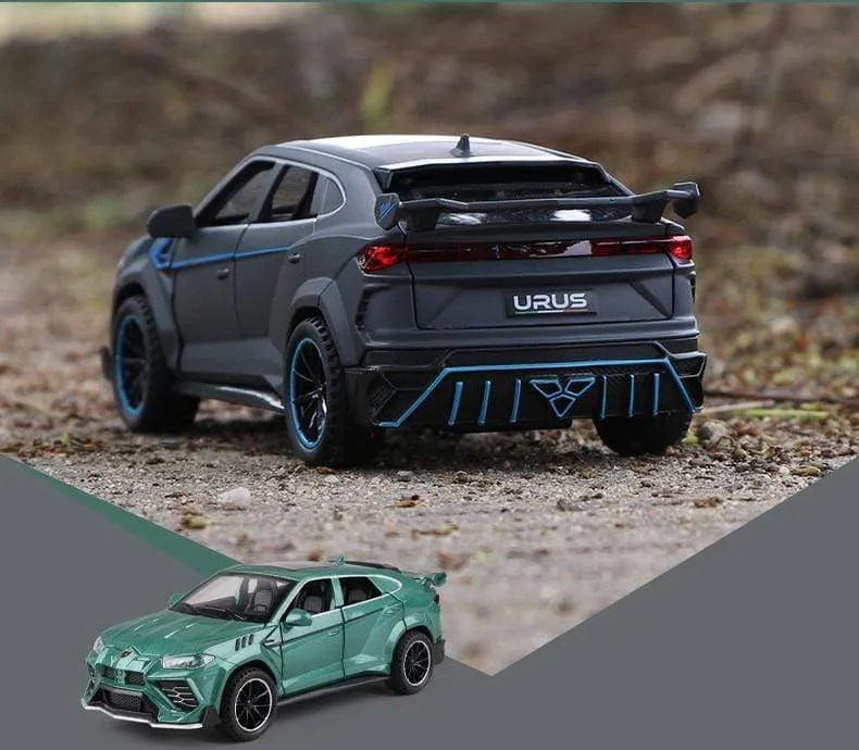 1:32 URUS Bison SUV Coupe Legierung Automodell Sound und Licht Simulation Auto Dekoration Sammlung Kind Spielzeug Geschenk