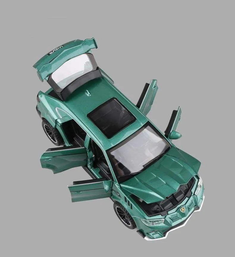 1:32 URUS Bison SUV Coupe Legierung Automodell Sound und Licht Simulation Auto Dekoration Sammlung Kind Spielzeug Geschenk