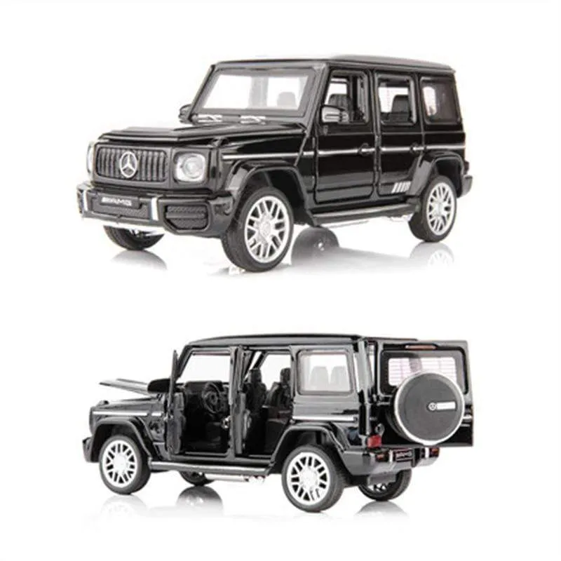 1:32 Benzs G63 SUV Legierung Automodell Druckguss Metall Geländewagen Spielzeugauto Modell Simulation Sound Licht Sammlung Kinder Spielzeug Geschenk