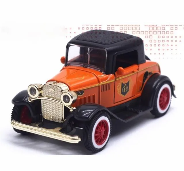 1/32 Alloy Pull Back Simulation Retro Oldtimer-Modell