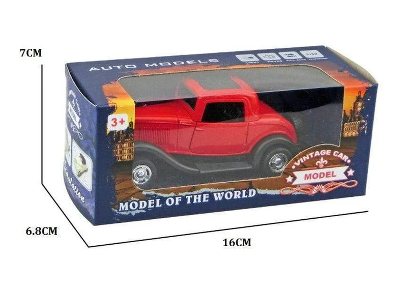 1/32 Alloy Pull Back Simulation Retro Oldtimer-Modell
