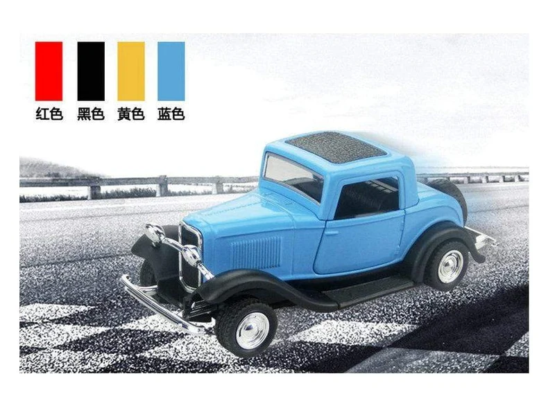 1/32 Alloy Pull Back Simulation Retro Oldtimer-Modell