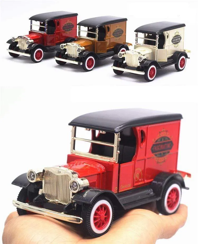1/32 Alloy Pull Back Simulation Retro Oldtimer-Modell