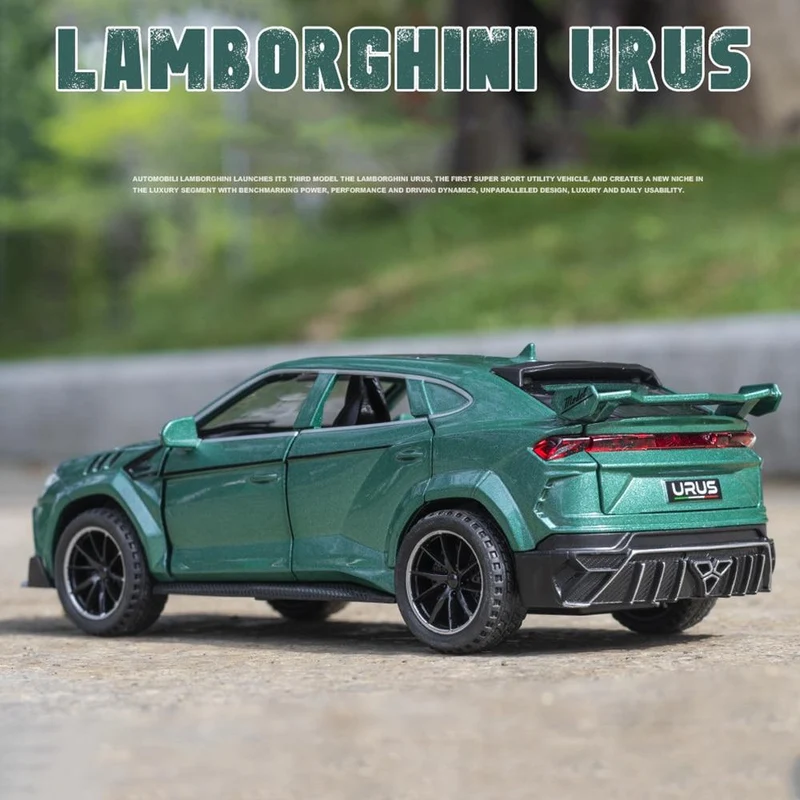 1:32 Legierung Automodell Lux Lamborghini-Urus Coupe SUV Druckguss Metall Fahrzeug Display Geschenke Geburtstag für Kinder Weihnachtsspielzeug