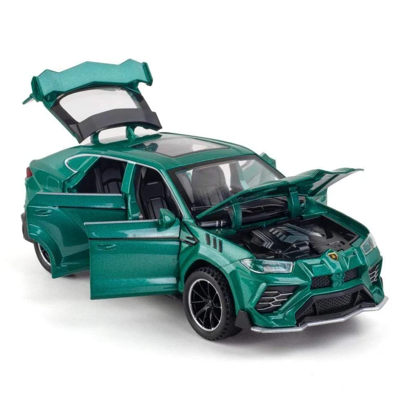 1:32 Legierung Automodell Lux Lamborghini-Urus Coupe SUV Druckguss Metall Fahrzeug Display Geschenke Geburtstag für Kinder Weihnachtsspielzeug
