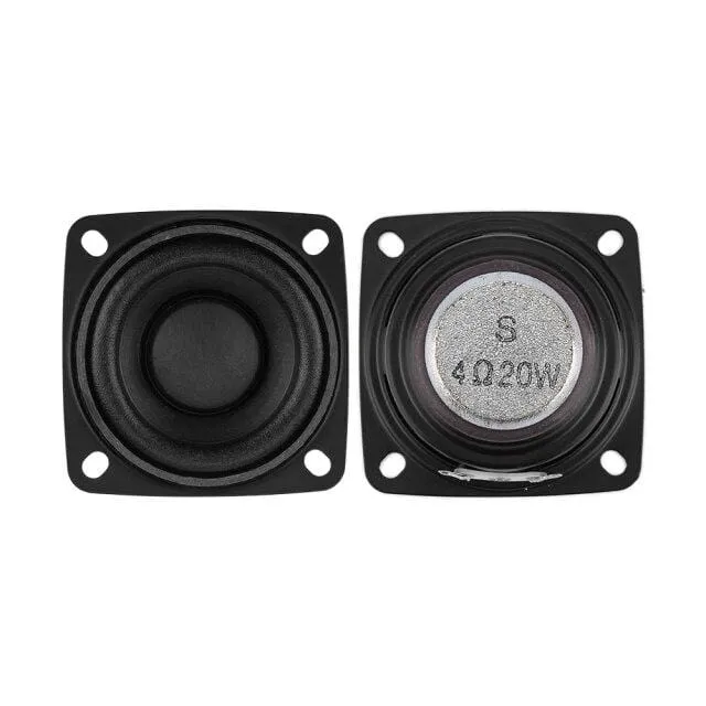AIYIMA 2Pcs 2 Zoll Full Range Sound Verstärker Lautsprecher Fahrer 4 Ohm 20W Lautsprecher DIY Heimkino Lautsprecher bluetooth-kompatibel