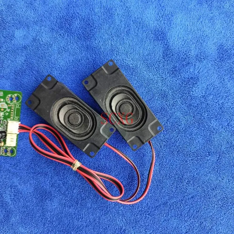 1 Paar 8 Ohm 5 Watt Universal-Kleinlautsprecher 4-Pin-Anschlusskabel-Horn-Audioverstärker für LCD-LED-Controller-Treiberplatine