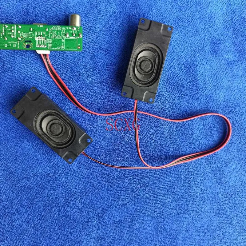 1 Paar 8 Ohm 5 Watt Universal-Kleinlautsprecher 4-Pin-Anschlusskabel-Horn-Audioverstärker für LCD-LED-Controller-Treiberplatine