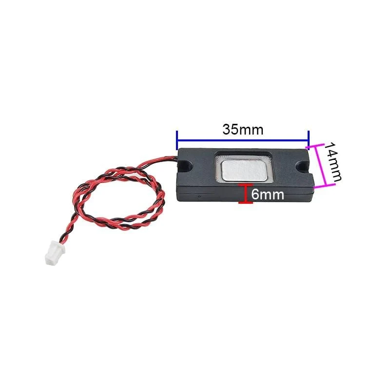 35 * 14 mm Hohlraumlautsprecher 1W 8OHM Kleiner Lautsprechertreiber für Tablet-PC-Sprachübertragungs-Audioeinheit 2PCS