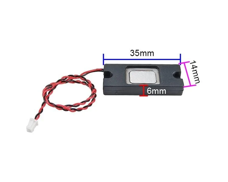 35 * 14 mm Hohlraumlautsprecher 1W 8OHM Kleiner Lautsprechertreiber für Tablet-PC-Sprachübertragungs-Audioeinheit 2PCS