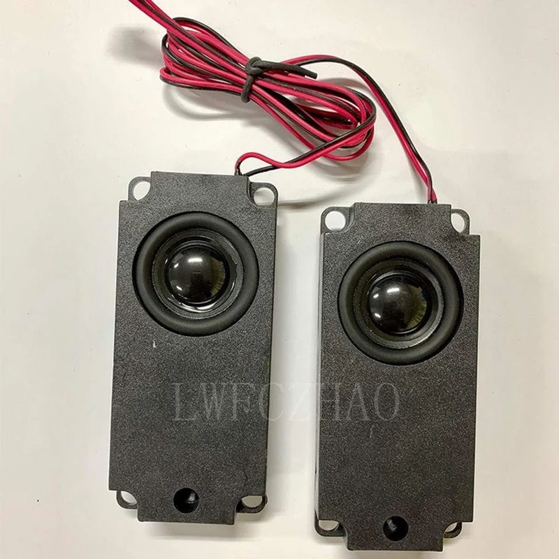 Neu: Ein Paar universeller kleiner Hornlautsprecherverstärker mit 8 Ohm und 5 Watt sowie ein 4-poliges Anschlusskabel für das Controller-Treiber-Motherboard