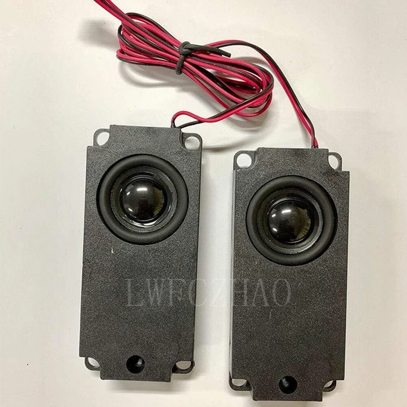 Neu: Ein Paar universeller kleiner Hornlautsprecherverstärker mit 8 Ohm und 5 Watt sowie ein 4-poliges Anschlusskabel für das Controller-Treiber-Motherboard
