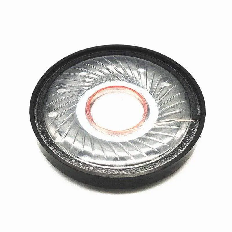 2 stücke 40MM Kopfhörer Lautsprecher Einheit HIFI Headset Fahrer 32Ohm 112db Lautsprecher Reparatur Teile Kopfhörer Loundspeaker Diy Hohe Qualität
