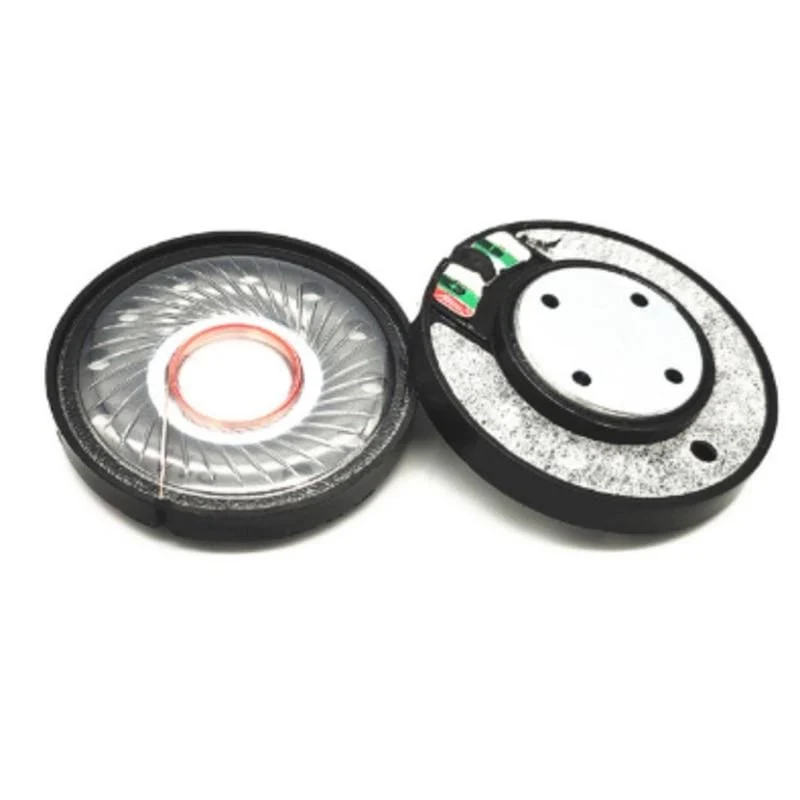 2 stücke 40MM Kopfhörer Lautsprecher Einheit HIFI Headset Fahrer 32Ohm 112db Lautsprecher Reparatur Teile Kopfhörer Loundspeaker Diy Hohe Qualität