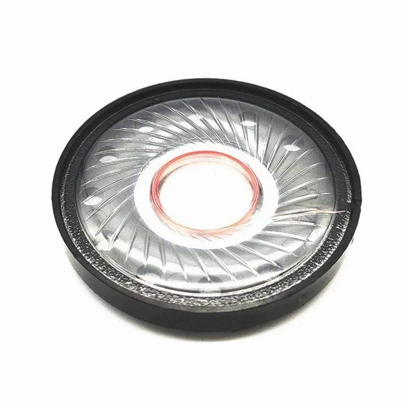2 stücke 40MM Kopfhörer Lautsprecher Einheit HIFI Headset Fahrer 32Ohm 112db Lautsprecher Reparatur Teile Kopfhörer Loundspeaker Diy Hohe Qualität