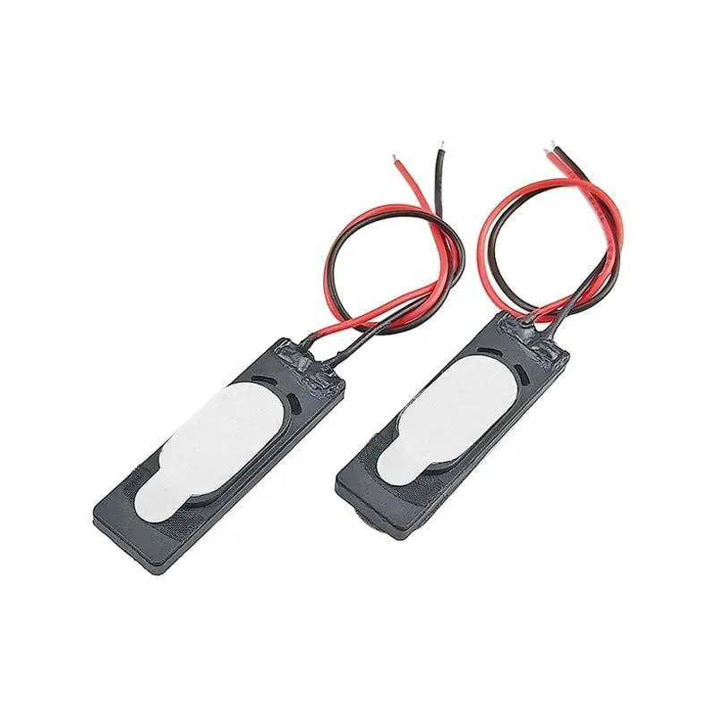GHXAMP 09*28mm Kleiner Lautsprecher 8Ohm 1W Interner Magnetlautsprecher Für Fingerabdrucksperre Monitor Interphone Audio Driver Unit 2pc