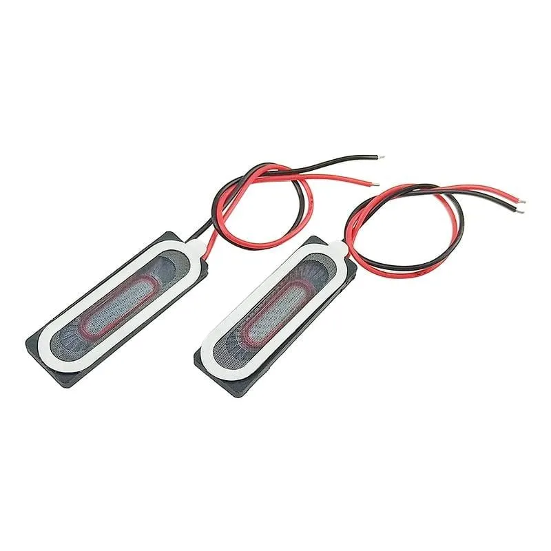 GHXAMP 09*28mm Kleiner Lautsprecher 8Ohm 1W Interner Magnetlautsprecher Für Fingerabdrucksperre Monitor Interphone Audio Driver Unit 2pc