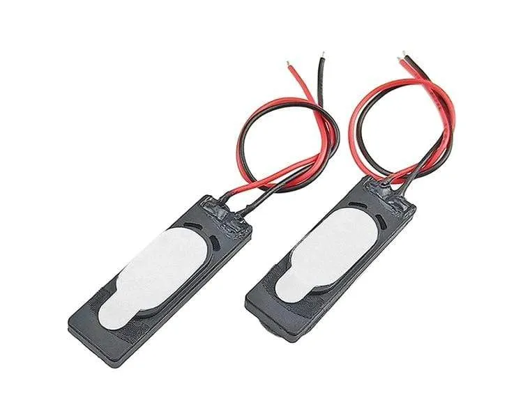 GHXAMP 09*28mm Kleiner Lautsprecher 8Ohm 1W Interner Magnetlautsprecher Für Fingerabdrucksperre Monitor Interphone Audio Driver Unit 2pc