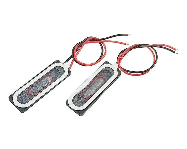 GHXAMP 09*28mm Kleiner Lautsprecher 8Ohm 1W Interner Magnetlautsprecher Für Fingerabdrucksperre Monitor Interphone Audio Driver Unit 2pc