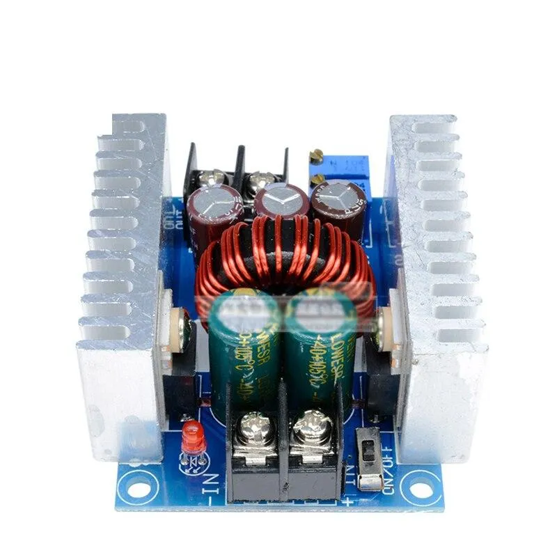 300W 20A DC-DC-Abwärtswandler Abwärtsmodul Konstantstrom LED-Treiber Power Abwärtsspannungsmodul Elektrolytkondensator