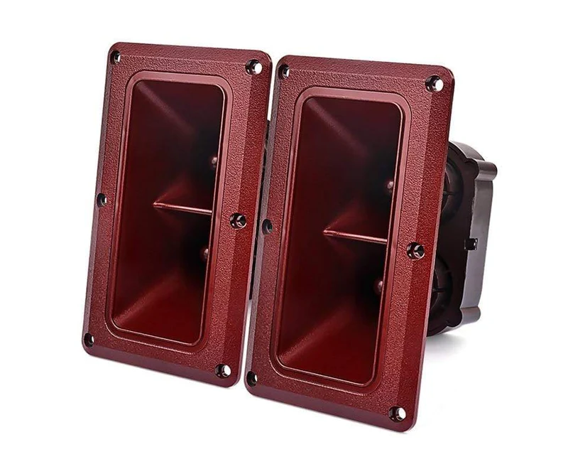 AIYIMA 2 Stücke Dual Piezo-hochtöner 163*95 MM Horn Piezoelektrischen Lautsprecher 150 Watt Summer Höhen Piezo Kopf Fahrer Bühnenlautsprecher