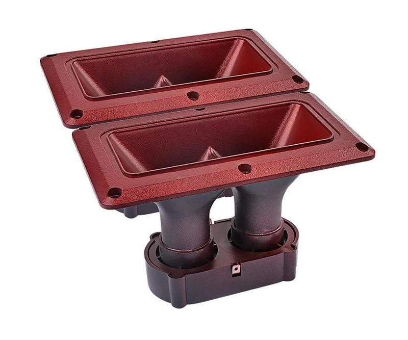 AIYIMA 2 Stücke Dual Piezo-hochtöner 163*95 MM Horn Piezoelektrischen Lautsprecher 150 Watt Summer Höhen Piezo Kopf Fahrer Bühnenlautsprecher