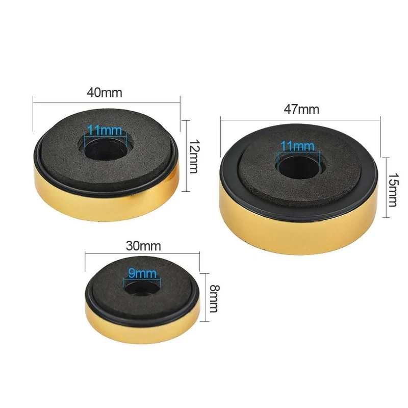 AIYIMA 4 Stücke Lautsprecher Spikes Ständer Füße Audio Aktive Lautsprecher Reparatur Teile Zubehör DIY Für Heimkino-Soundsystem
