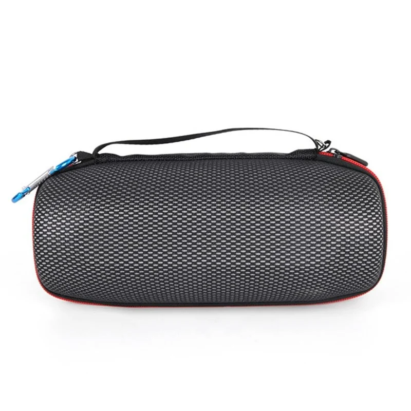 ZOPRORE EVA Hard Carrying Travel Case für JBL Charge 5 Charge5 Wasserdichter kabelloser Bluetooth-Lautsprecher (Schwarz + Gitter)