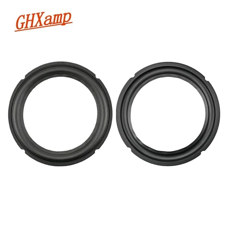 GHXAMP Lautsprecher Gummikante 4 Zoll 5 Zoll 6.5 Zoll 8 Zoll Kerbe Surround Faltring Reparatur Audio Lautsprecher Gummiaufhängung Teil DIY