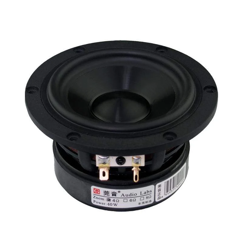 1 STÜCK Audio Labs Top End 4 Zoll Aluminiumgussrahmen Basstreiber Tieftöner Subwoofer Wandler Lautsprecher Reparatur Ersatzteile