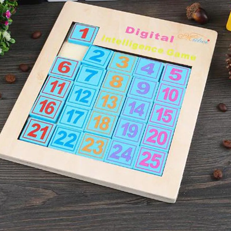 1Set Holz Montessori Hundred Board Math 1 bis 100 fortlaufende Zahlen zählen Spielzeug Montessori Pädagogisches Holzspielzeug für Kinder