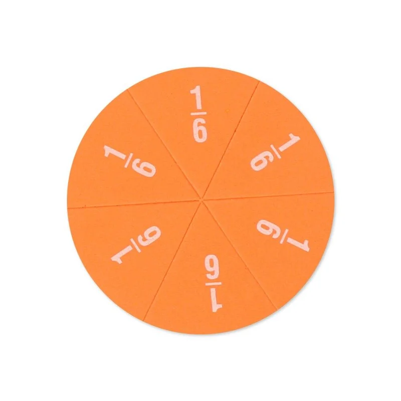 51Pcs EVA Runde Förmigen Fraktionen Instrument Montessori Mathematik Pädagogisches Spielzeug Mathematik Lernen Werkzeug Student Lehre Geschenke