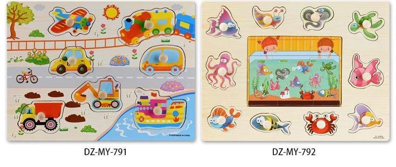 3D-Puzzles aus Holz, Lernspielzeug für Kinder, Alphabet, Tier, Obst, Transport, Gemüse, Form, frühes Lernspielzeug für Babys