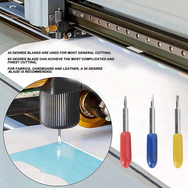 30/45/60 Grad Ersatzklingen für Roland Cricut Plotter Klinge Messer Cutter Klingen für Power Tools Schneiden Plotter