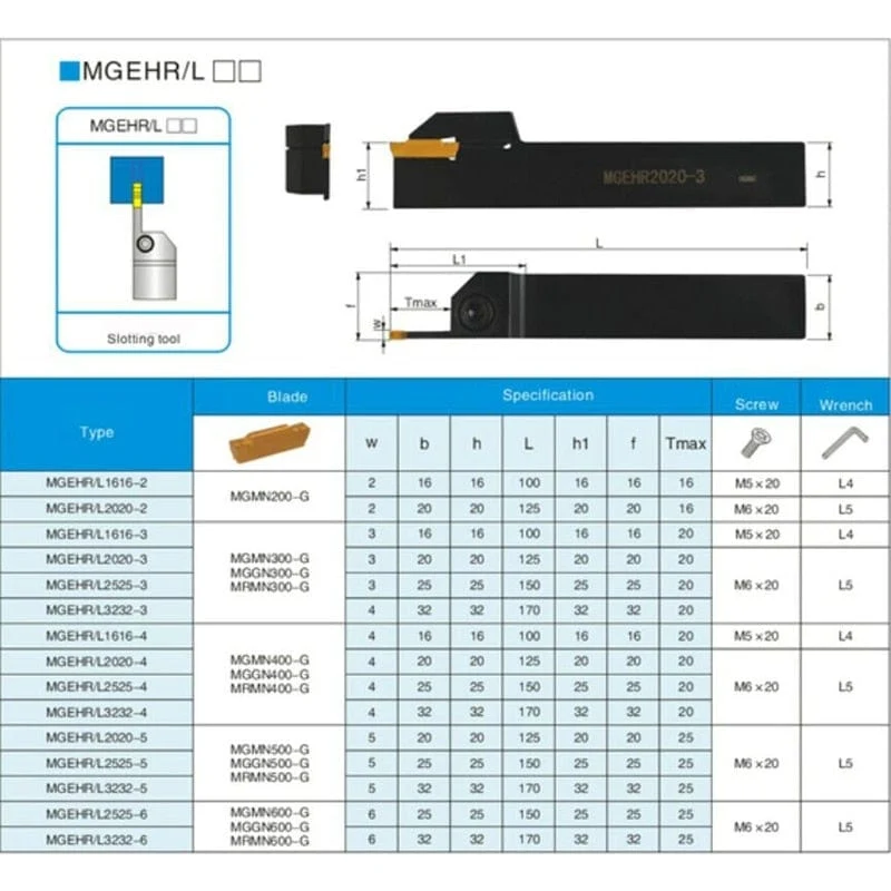 MGEHL MGEHR1010 MGEHR1212 MGEHR1616 MGEHR2020 MGEHR2525 MGEHR3232 -1.5/2/2.5/3/4/5/6 CNC Einstechen Drehmaschine Drehen Werkzeug Halter MGMN