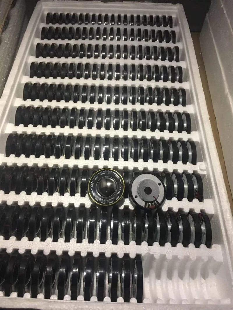 Neue 40-mm-Lautsprechereinheit für DIY-Headsets exzellenter Klang Titantreiber Kupferring Klarer Gesang Tiefer Bassklang Sehr zu empfehlen