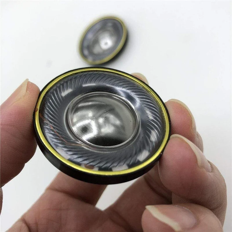 Neue 40-mm-Lautsprechereinheit für DIY-Headsets exzellenter Klang Titantreiber Kupferring Klarer Gesang Tiefer Bassklang Sehr zu empfehlen