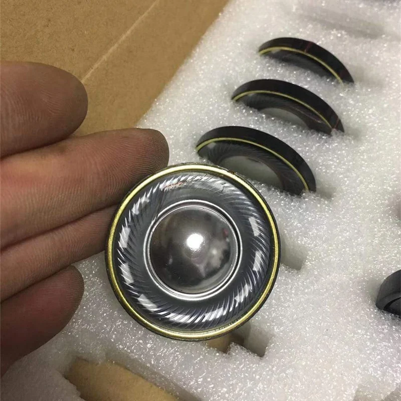 Neue 40-mm-Lautsprechereinheit für DIY-Headsets exzellenter Klang Titantreiber Kupferring Klarer Gesang Tiefer Bassklang Sehr zu empfehlen