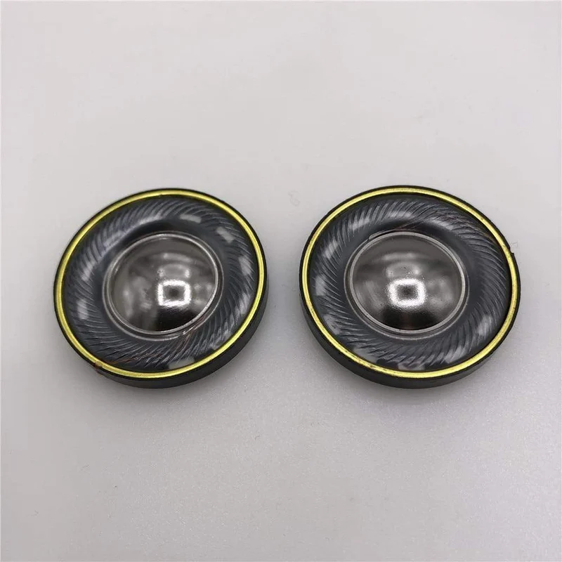 Neue 40-mm-Lautsprechereinheit für DIY-Headsets exzellenter Klang Titantreiber Kupferring Klarer Gesang Tiefer Bassklang Sehr zu empfehlen