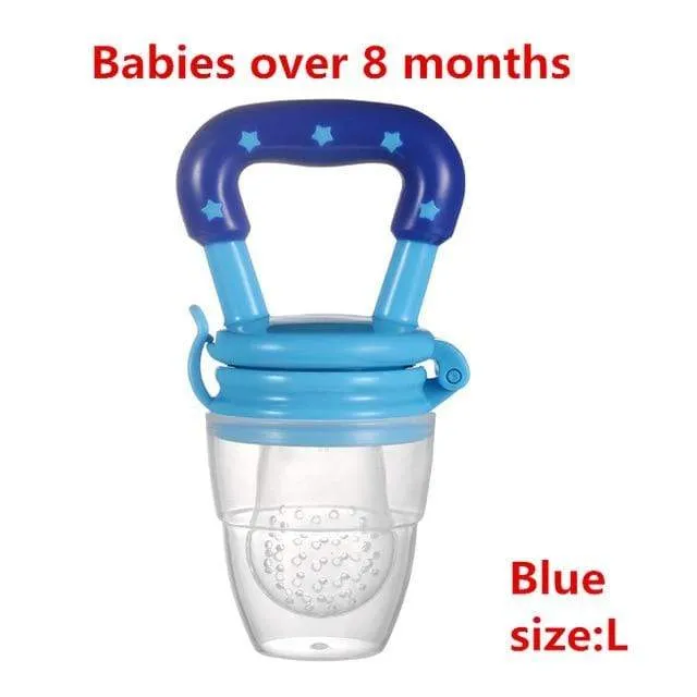 Schnullerclips Säuglingsbaby Beißring Gemüse Obst Kinderkrankheiten Spielzeug Ring Kaubare Schnuller Saugen Daumen Kinderkrankheiten Pflege Baby