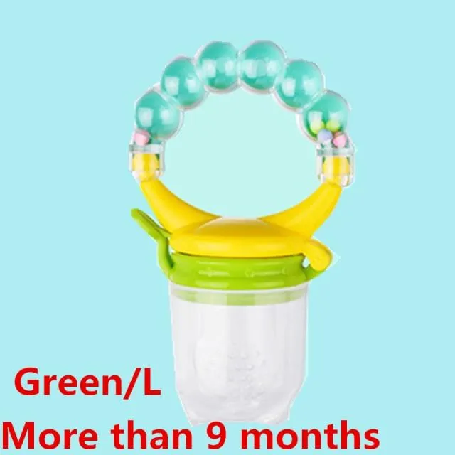 Schnullerclips Säuglingsbaby Beißring Gemüse Obst Kinderkrankheiten Spielzeug Ring Kaubare Schnuller Saugen Daumen Kinderkrankheiten Pflege Baby
