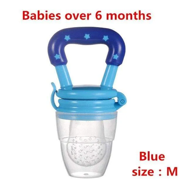 Schnullerclips Säuglingsbaby Beißring Gemüse Obst Kinderkrankheiten Spielzeug Ring Kaubare Schnuller Saugen Daumen Kinderkrankheiten Pflege Baby
