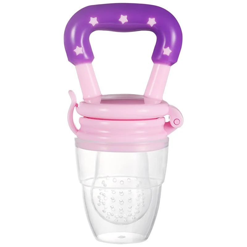 Schnullerclips Säuglingsbaby Beißring Gemüse Obst Kinderkrankheiten Spielzeug Ring Kaubare Schnuller Saugen Daumen Kinderkrankheiten Pflege Baby