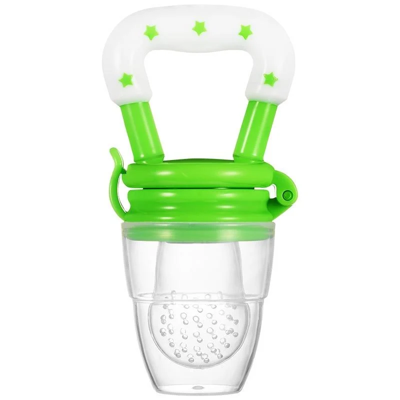 Schnullerclips Säuglingsbaby Beißring Gemüse Obst Kinderkrankheiten Spielzeug Ring Kaubare Schnuller Saugen Daumen Kinderkrankheiten Pflege Baby