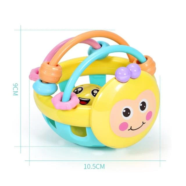 Rassel Beißring Spielzeug für Babys pädagogische Baby Spiele Rassel Spielzeug Beißring für Zähne Neugeborene Baby Rasseln Spielzeug 0 12 Monate
