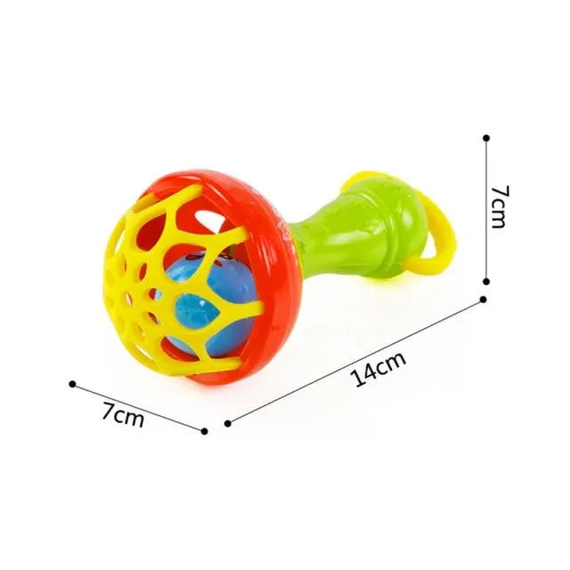 Rassel Beißring Spielzeug für Babys pädagogische Baby Spiele Rassel Spielzeug Beißring für Zähne Neugeborene Baby Rasseln Spielzeug 0 12 Monate