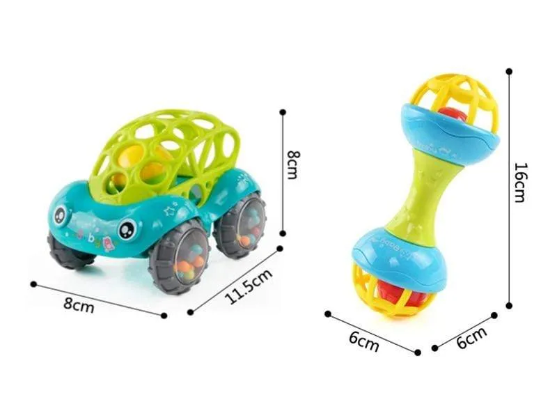 Rassel Beißring Spielzeug für Babys pädagogische Baby Spiele Rassel Spielzeug Beißring für Zähne Neugeborene Baby Rasseln Spielzeug 0 12 Monate