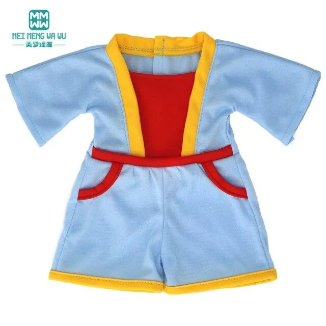 Kleidung für Puppen, Schleifenkleid, passend für 18–43 cm große Babyspielzeug-Neugeborenenpuppen und amerikanisches Puppenzubehör