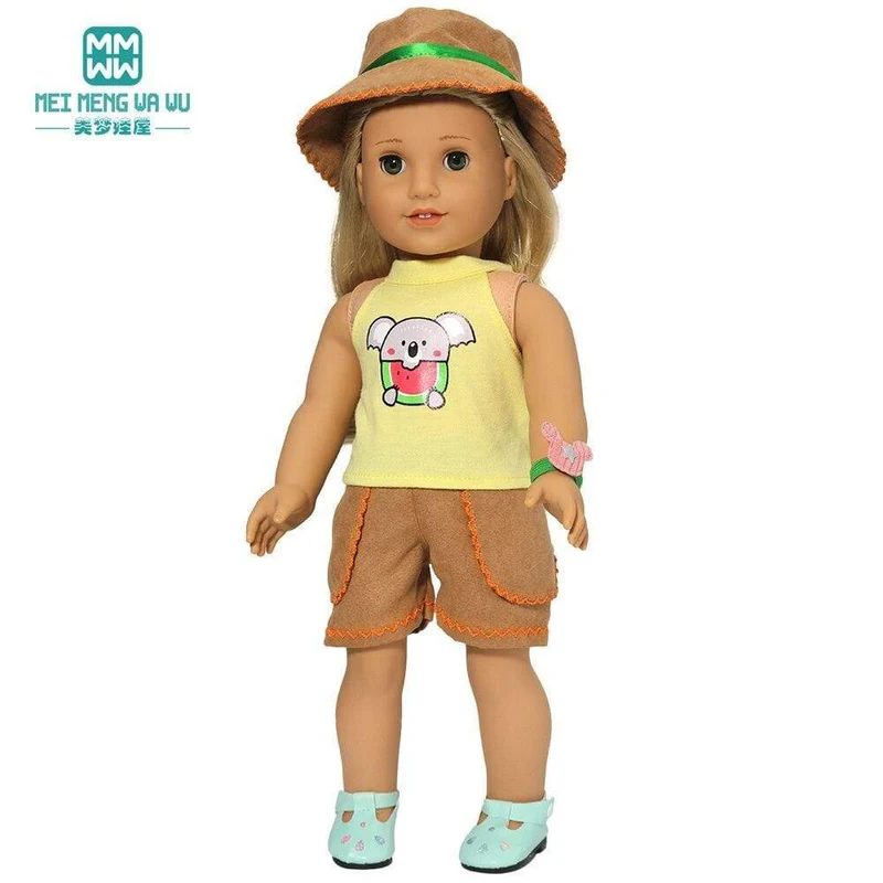 Kleidung für Puppen, Schleifenkleid, passend für 18–43 cm große Babyspielzeug-Neugeborenenpuppen und amerikanisches Puppenzubehör